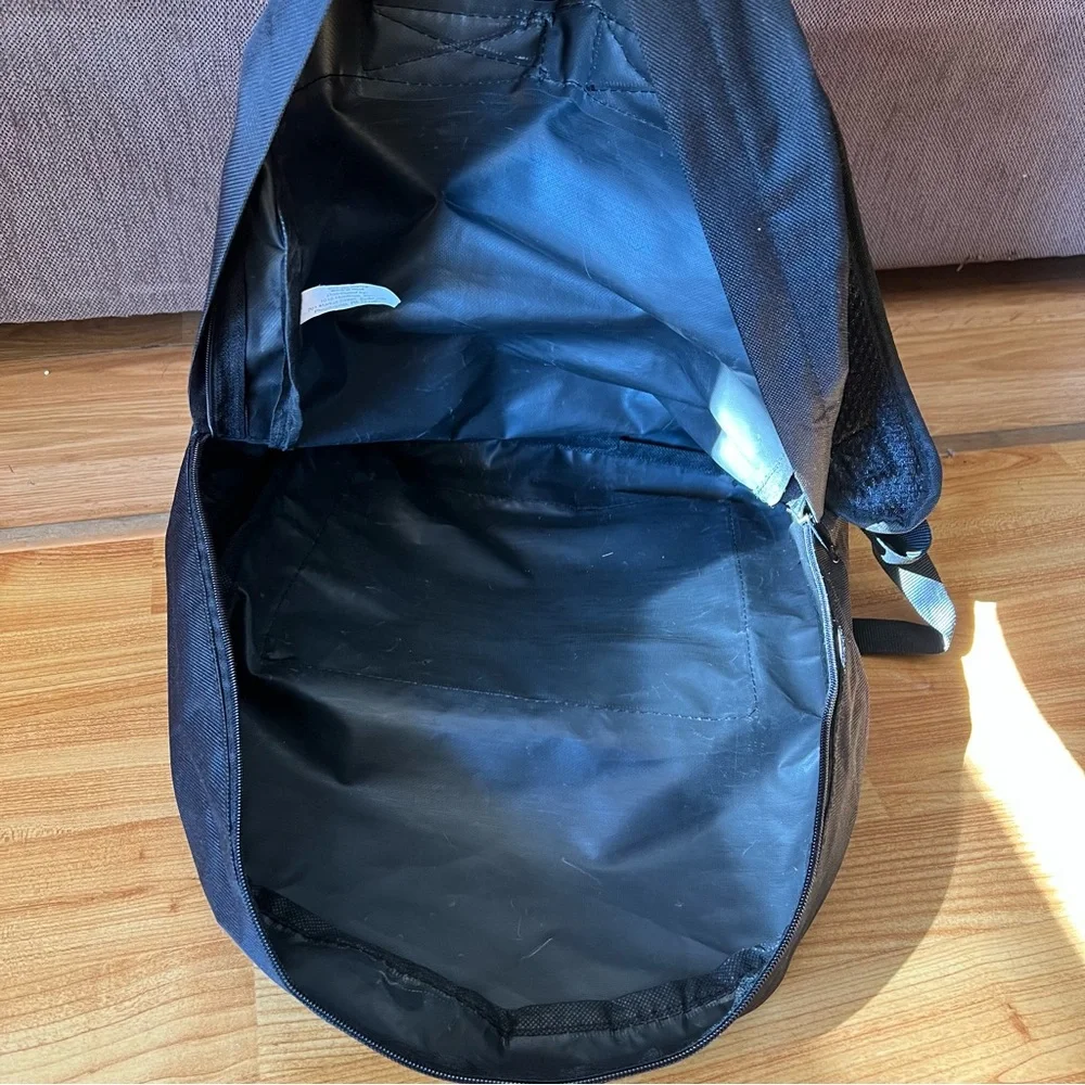 Men black backpack